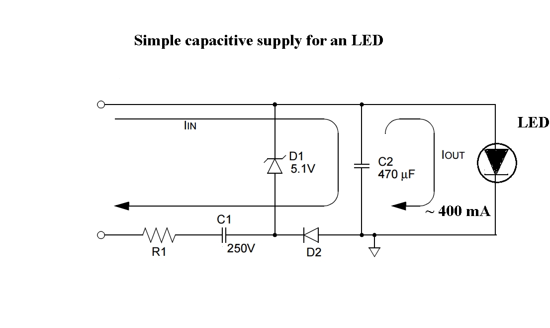 What’s all this stuff about capacitive power supplies for LEDs? Power Electronic Tips