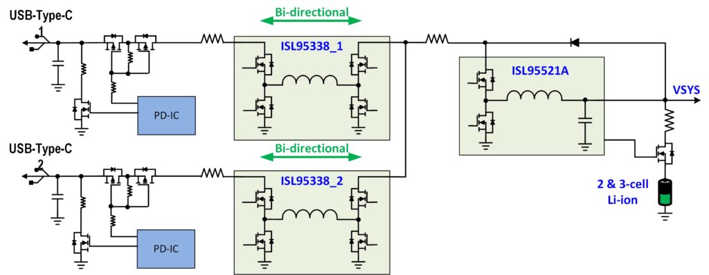 USB Type-C battery charger