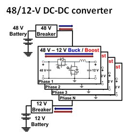 48/12 dc-dc converter