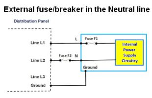 external neutral fuse